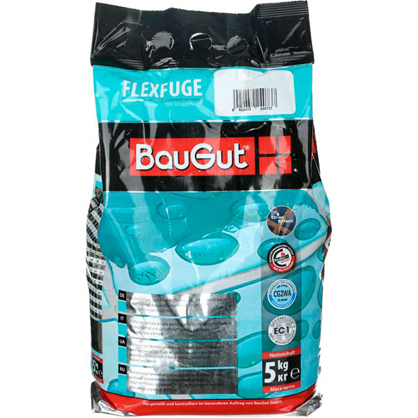 Фуга BauGut flexfuge 136 5 кг иловый 