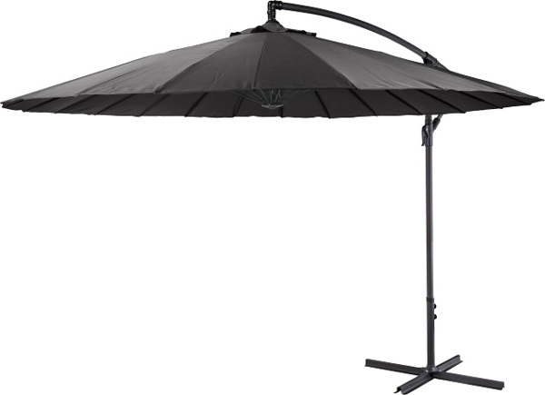 Зонт садовый ProGarden с наклоном и подставкой Темно-сірий (FD1000150)