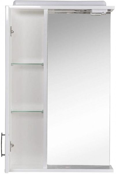 Зеркало со шкафчиком Aqua Rodos Ассоль 55 L 