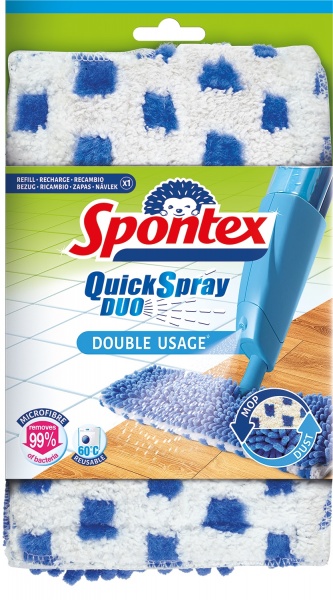 Сменная насадка к швабре SPONTEX Quick Spray 42 см 