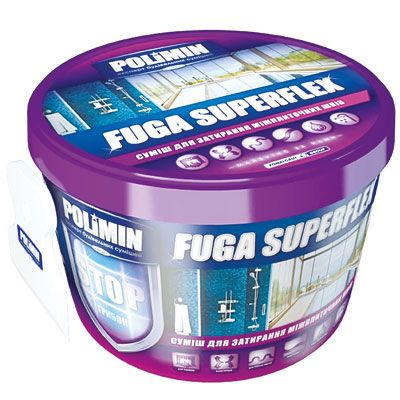 Затирка Polimin Fuga Superflex серая 2 кг
