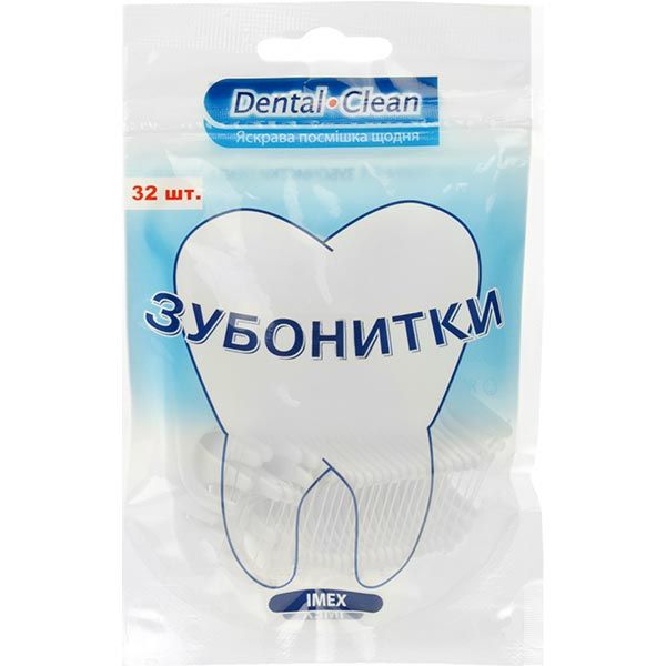Зубонитки Dental Clean 32 шт