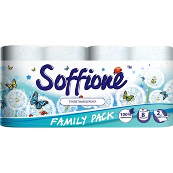 Soffione Decoro Family Pack двошаровий 8 шт.