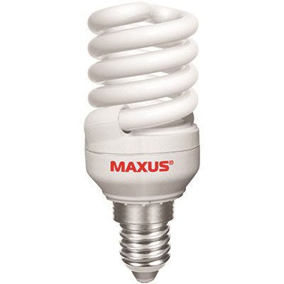Лампа Maxus ESL-007-1 T2 NFS 15 Вт 2700K E14