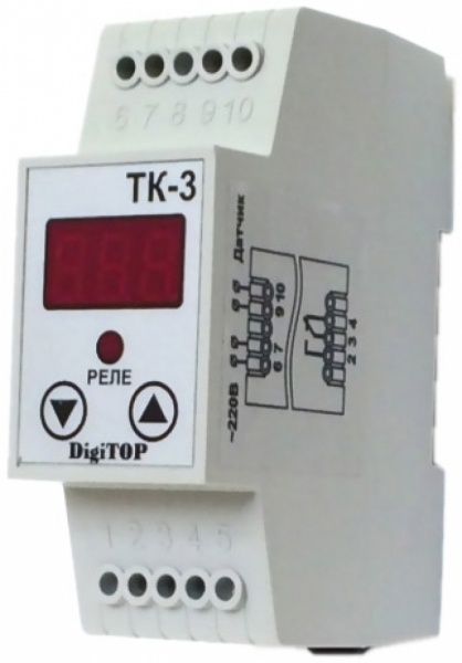 Терморегулятор ТК-3 одноканальный