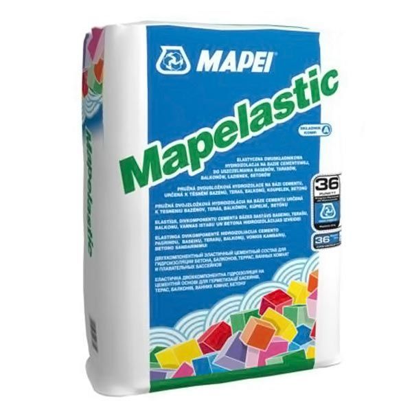 Гидроизоляция эластичная Mapei Mapelastic A 24 кг
