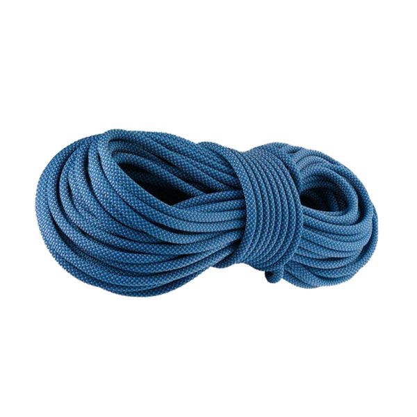 Веревка вязаная 8 мм синяя