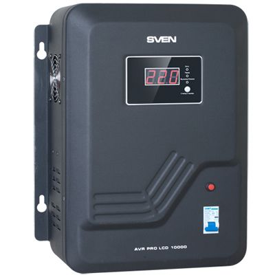Стабілізатор напруги Sven AVR PRO LCD 10000