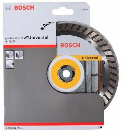 Диск алмазный отрезной Bosch Professional for Universal Turbo 230x2,0x22,2 армированный бетон 2608602397