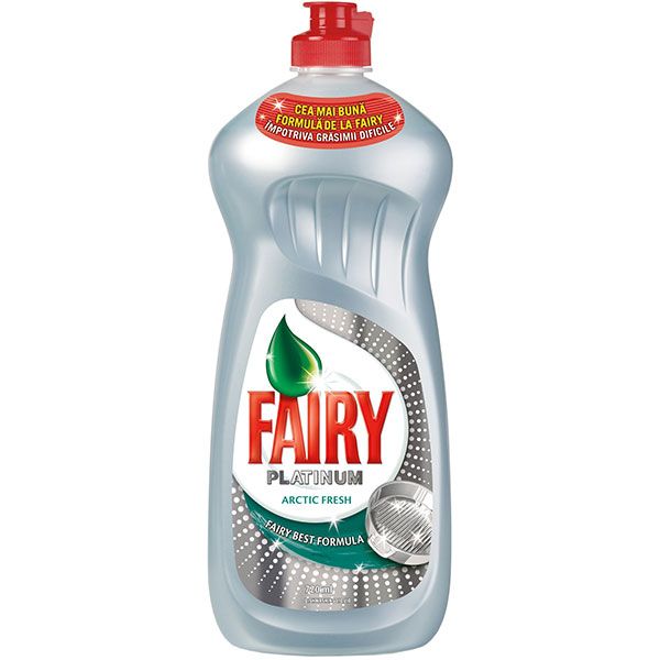 Средство для мытья посуды Fairy Platinum Ледяная Свежесть 960 мл