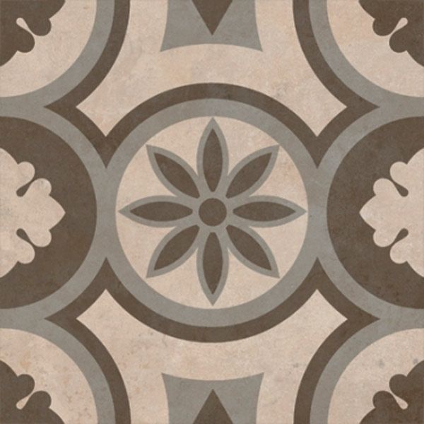 Декор для підлоги Golden Tile Aurora №1 flower Мокко 13F310 150х150 мм ректифікат