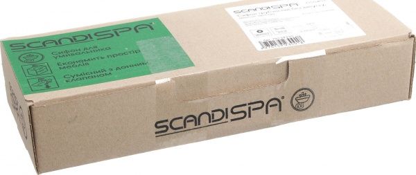 Сифон ScandiSPA трубчатый без выпуска 1 1/2 NS0411