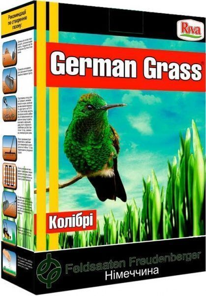 Семена German Grass газонная трава Колибри 1 кг