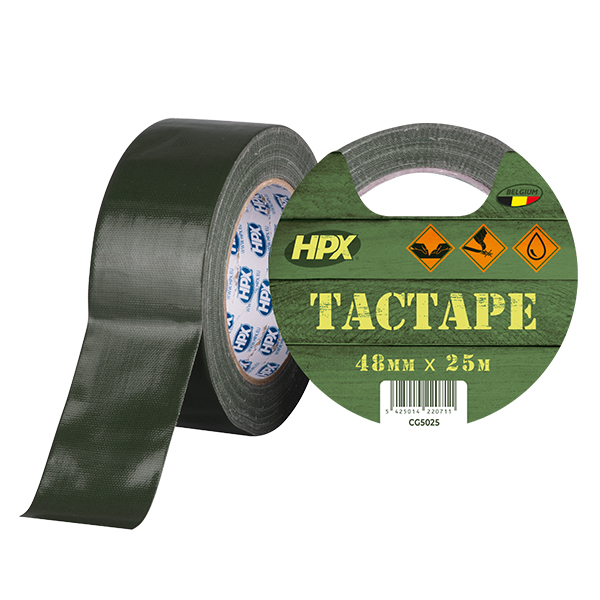Армированная лента HPX CG5025 Tactape 25 м 0,3 мкм