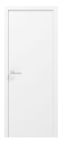 Дверное полотно Rodos Paint-1 ПГ 800 мм белый матовый