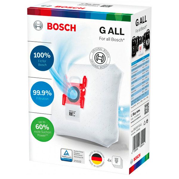 Набор пылесборников Bosch BBZ41FGALL 