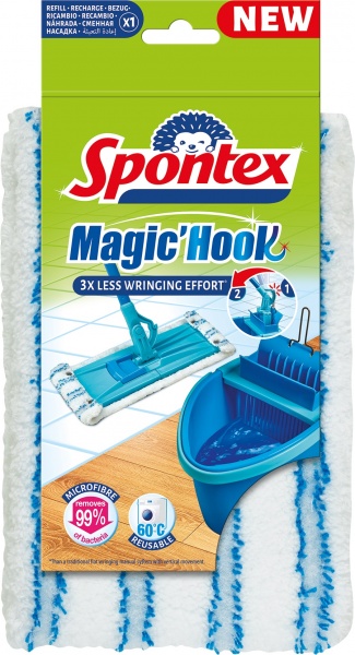 Сменная насадка к швабре SPONTEX Magic Hook 41 см 