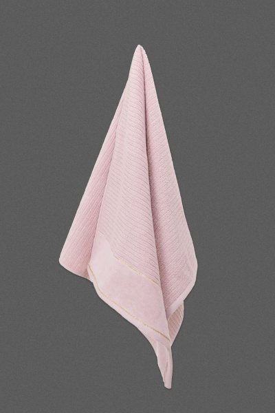 Набор полотенец махровых Gold 2 шт розовый BILTEX 
