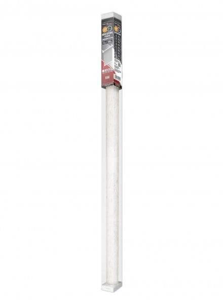 Ролета мини РОЛЛОТЕКС с фиксацией на струне Flax 45x150 см натуральная 