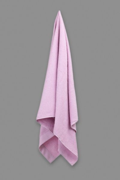 Полотенце махровое ОЕ 70x140 см розовый UP! (Underprice) 