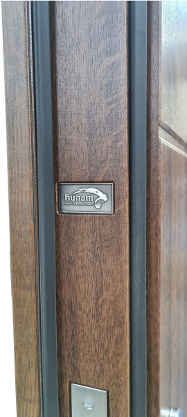 Дверь входная Булат House-3 дуб бронзовый 2050x850 мм правая