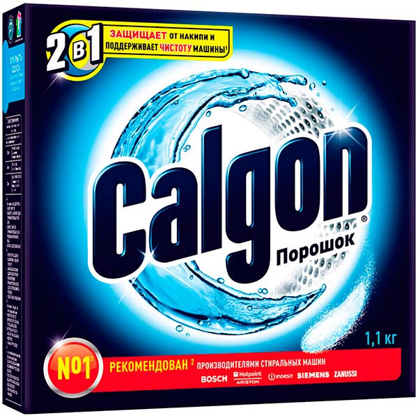 Средство для машинной стирки Calgon Total Protection 2 в 1 1,1 кг 