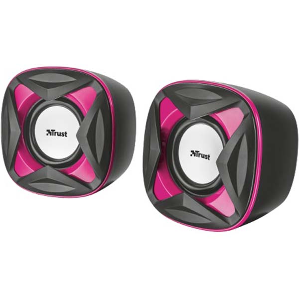 Акустическая система Trust Xilo Compact Speaker Set pink