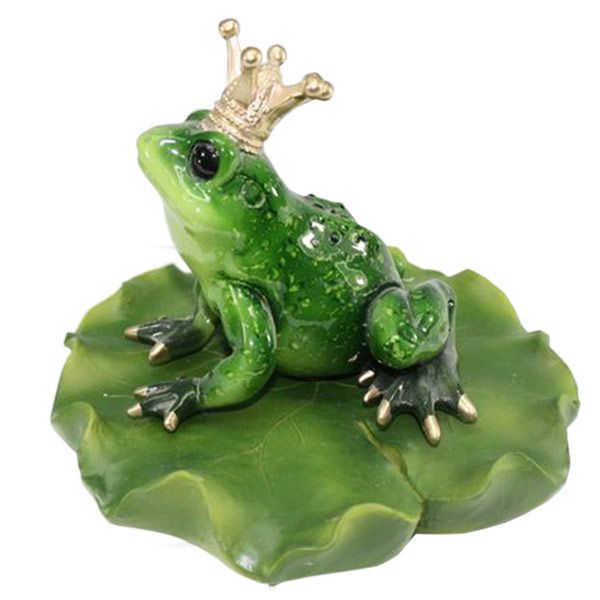 Царівна жабка на листочку 18x17.5x14.5 см