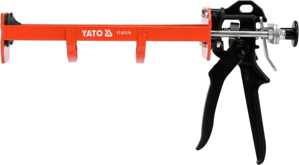 Пистолет для герметика YATO с двойным картриджем 245x100 мм YT-67574