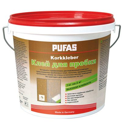 Клей для коркового матеріалу Pufas 08-01301-00 1 кг