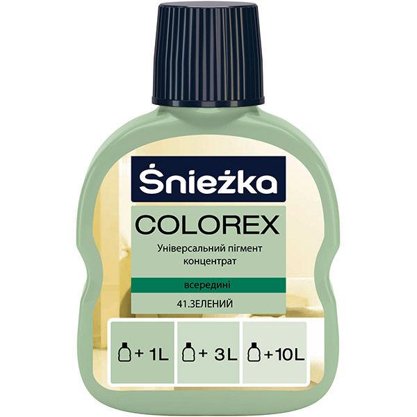 Пигмент Sniezka Colorex зеленый 100 мл