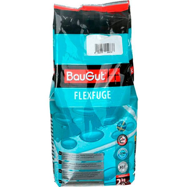 Фуга BauGut flexfuge 113 2 кг темно-серый 