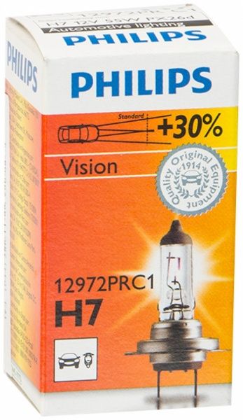 Лампа галогенная Philips Premium (12972PRC1) H7 PX26d 12 В 55 Вт 1 шт