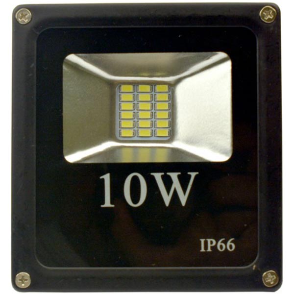 Прожектор светодиодный Светкомплект FLS-10 10 Вт 6500K черный