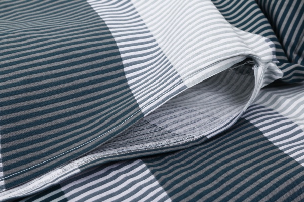 Комплект постельного белья Бруно 2 серый La Nuit (без простыни) 