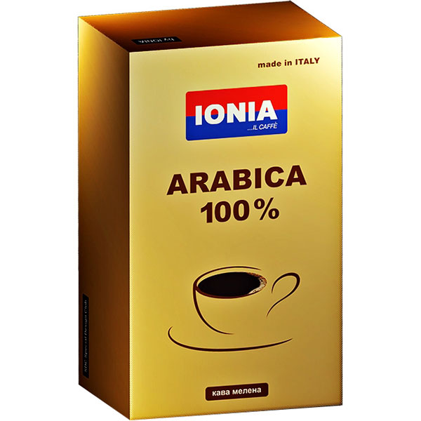 Кофе молотый Ionia 100% Arabica 250 г 8005883700032 