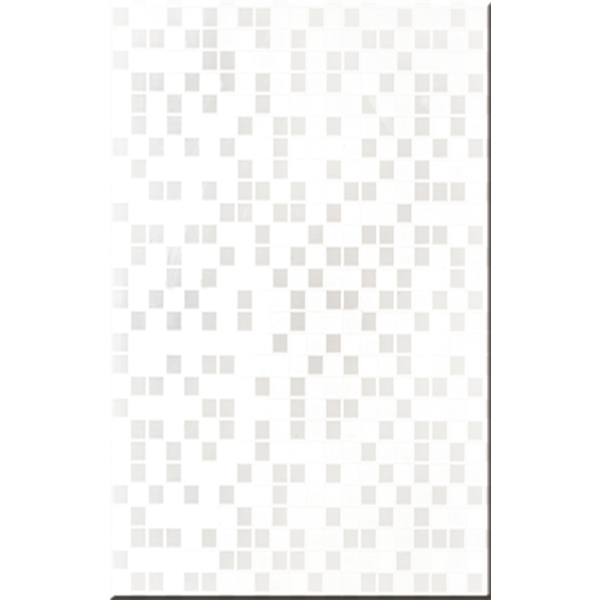 Плитка Карпатская керамика Квадро белая 250x333 мм