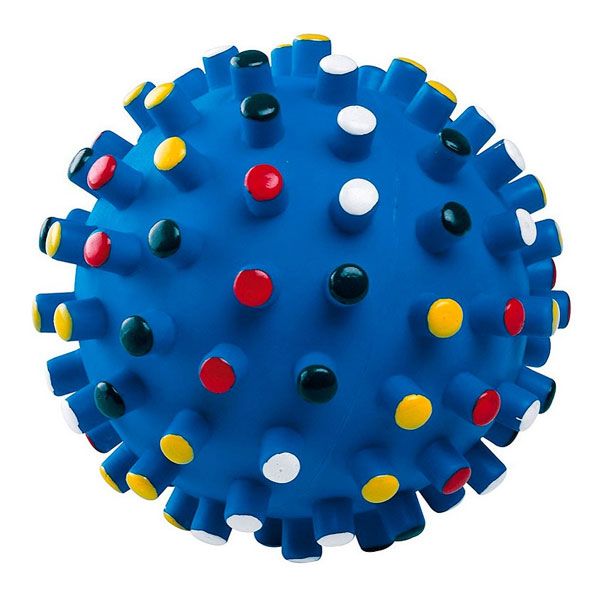 Игрушка для собак Trixie Мяч с шипами d10 см