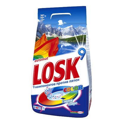 Стиральный порошок Losk Automat Color Горное озеро 6 кг
