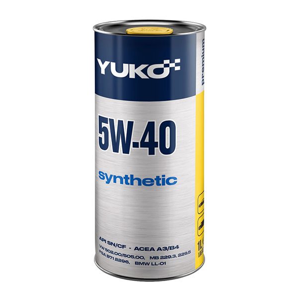 Моторное масло YUKO SYNTHETIC 5W-40 1 л