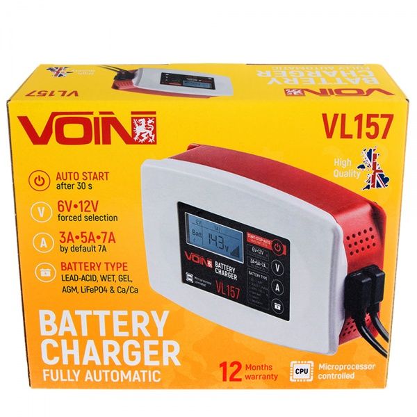 Зарядное устройство Voin импульсное (3-150AHR/LCD) VL-157