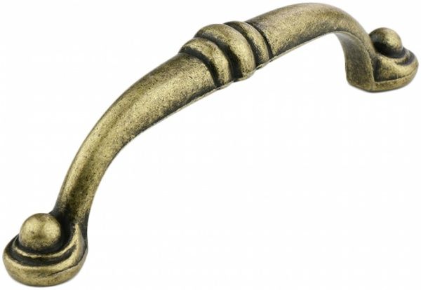 Мебельная ручка 96 мм античная бронза L341-96
