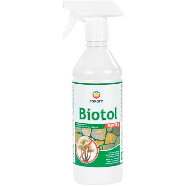 Средство Eskaro Biotol Spray для профилактики и уничтожения плесени 0,5 л