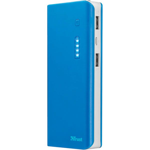 Зарядное устройство Power Bank Trust Primo 10000 mAh blue (22072)