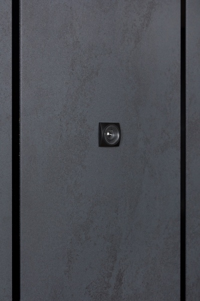 Дверь входная Булат Ультра (квадро) 535 бетон антрацит / бетон снежный 2050x850 мм левая