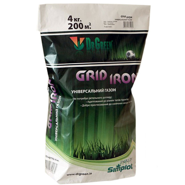 Семена Jacklin Seed газонная трава Grid Iron 4 кг