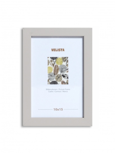 Рамка для фото Velista 15W-49697v 1 фото 10x15 см серый 