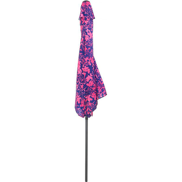 Зонт садовый FNGB-03 аметистовый в цветы