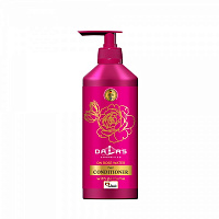 Кондиционер Dalas для укрепления и роста волос на розовой воде 450 мл 