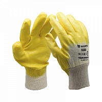 Перчатки WURTH Nitrile Eco Yellow с покрытием нитрил XL (10) 0899412110